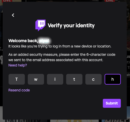 Verify Your Account