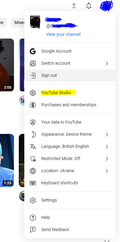 YouTube Studio