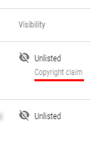 Copyright Claims