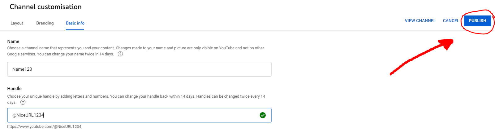 How to Find or Change Your YouTube Handle