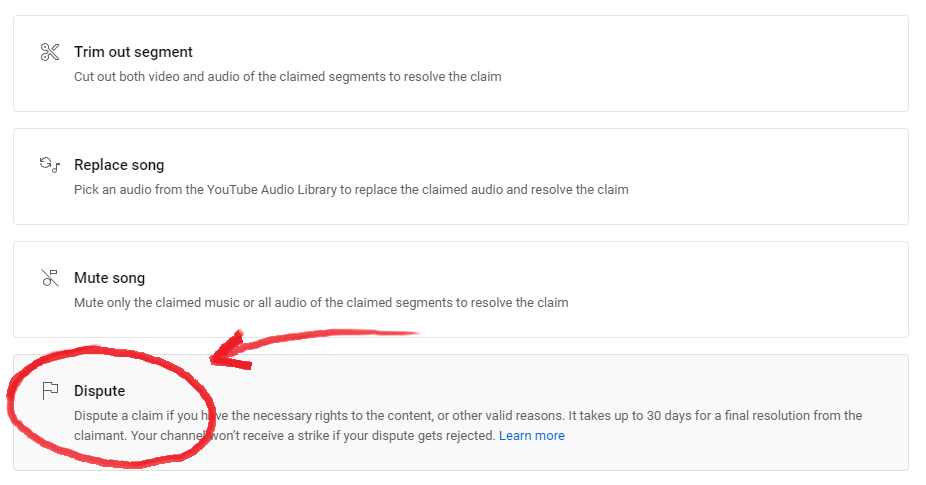 Remove Copyrighted Content from YouTube Videos Dispute